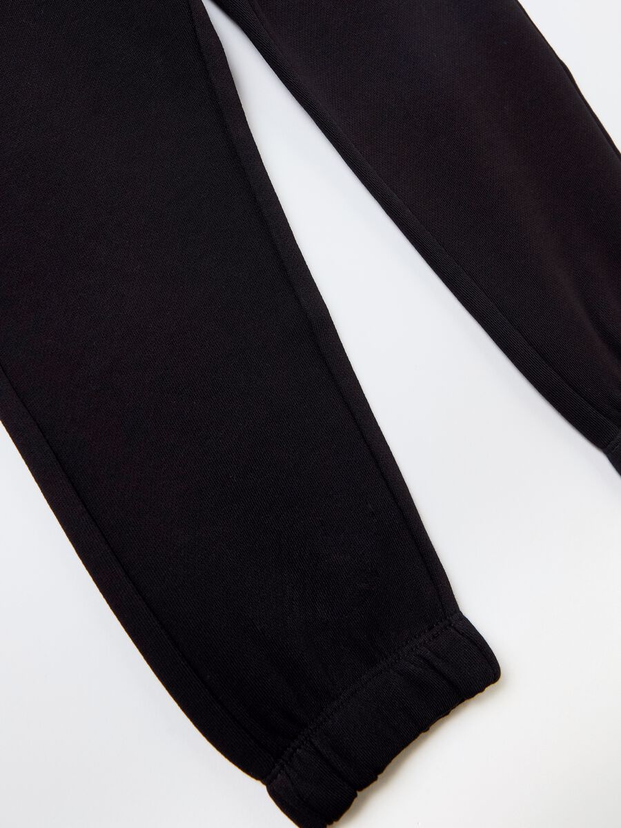 Essential joggers in cotton with drawstring_3