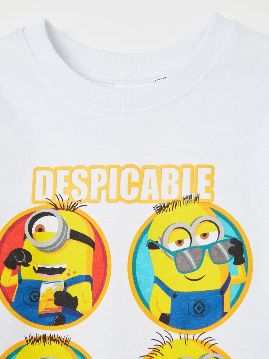 Long-sleeved T-shirt with Minions print_2