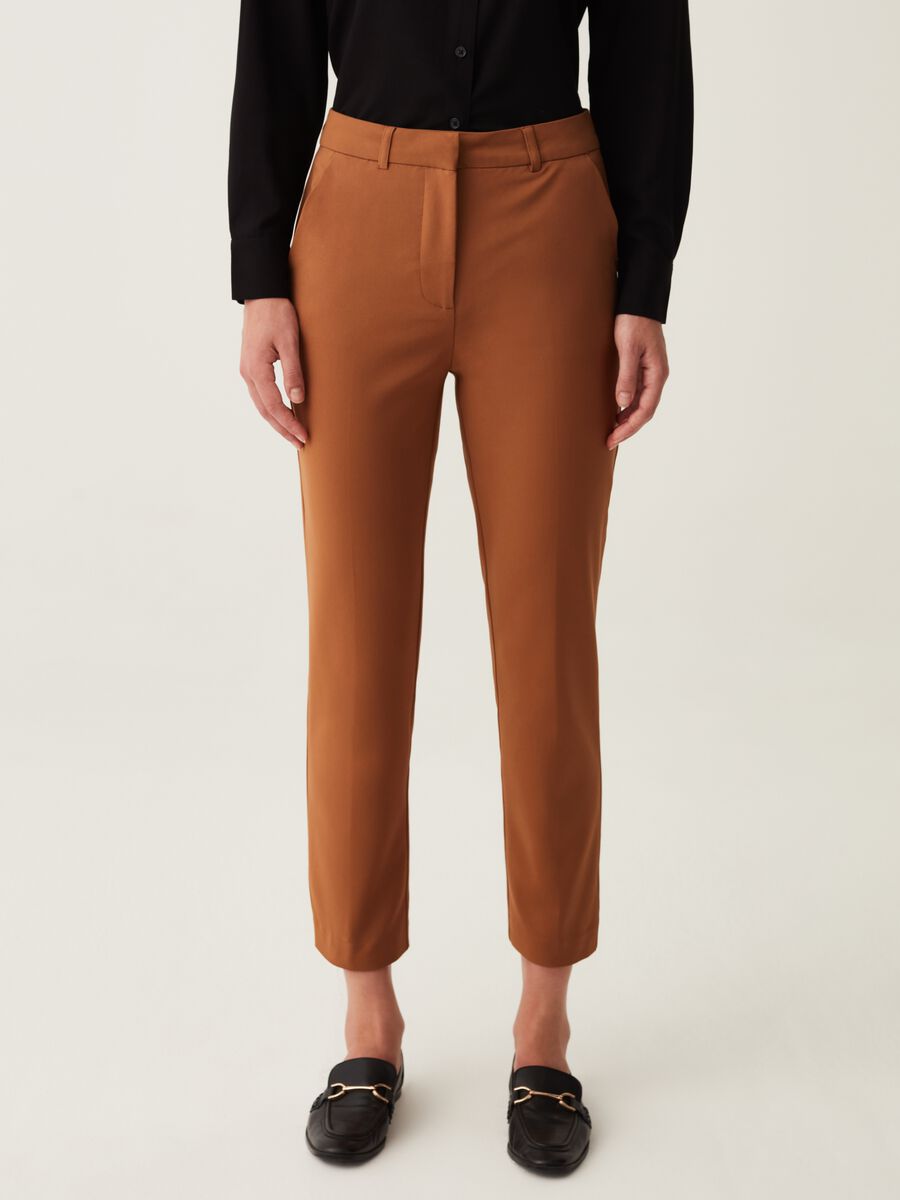 Cropped cigarette trousers_1