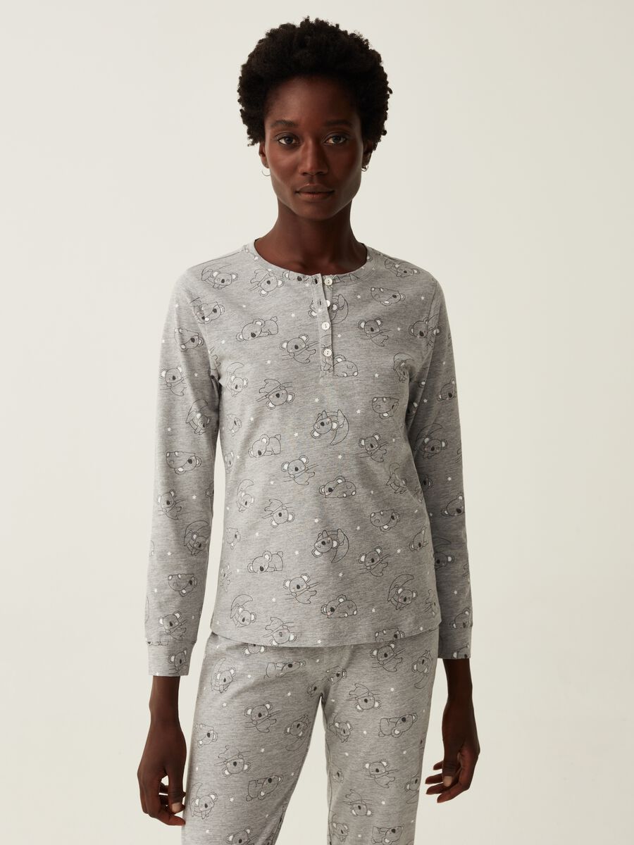 Long pyjamas with koala print_1