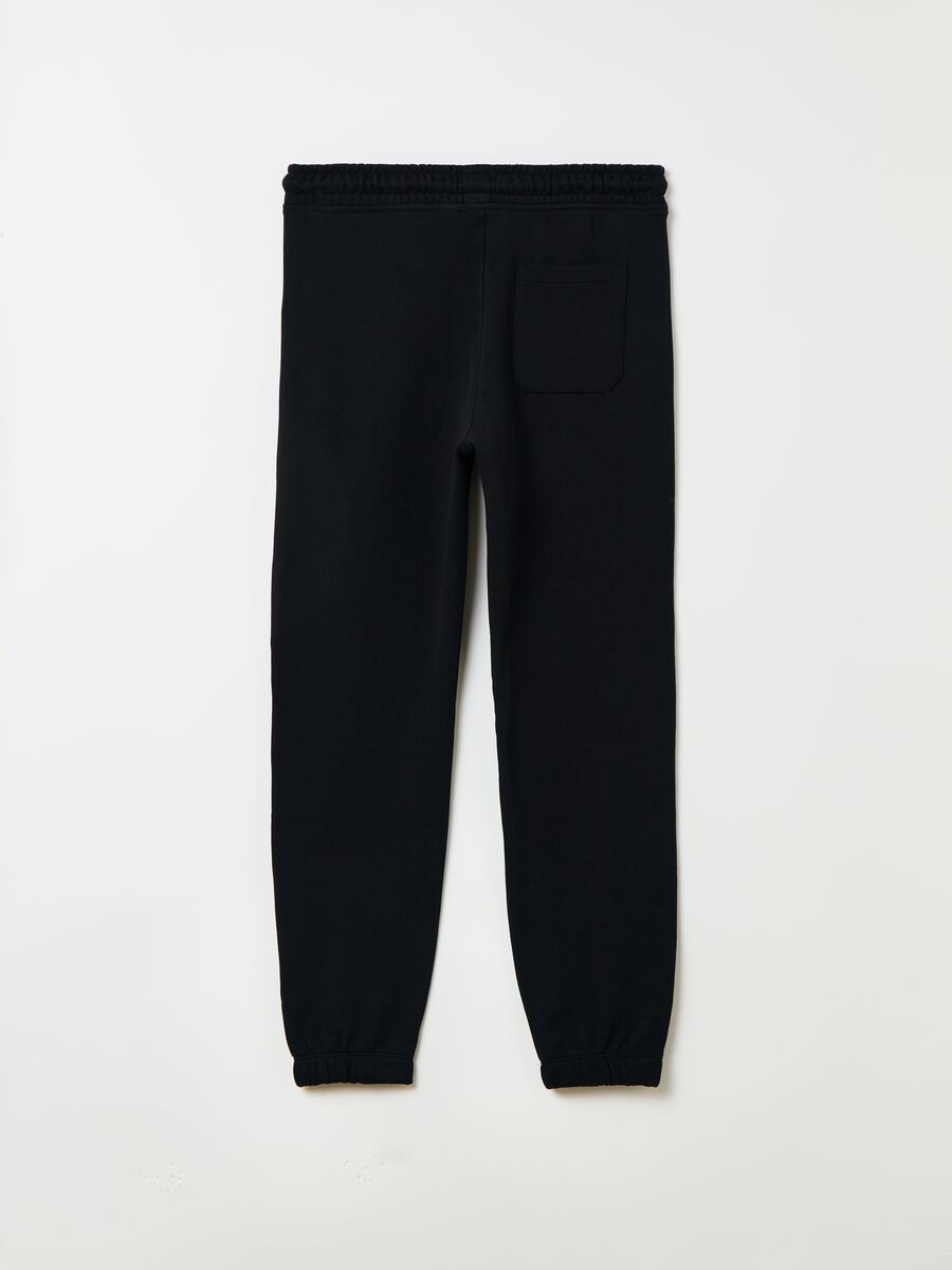 Girls Kids H&M Black Cotton Sweatpants Sweat Pants Joggers Size 10-11