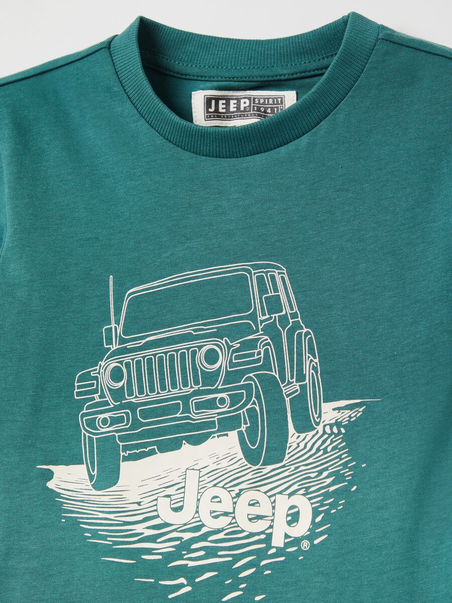 Camiseta de algodón con estampado Jeep_2