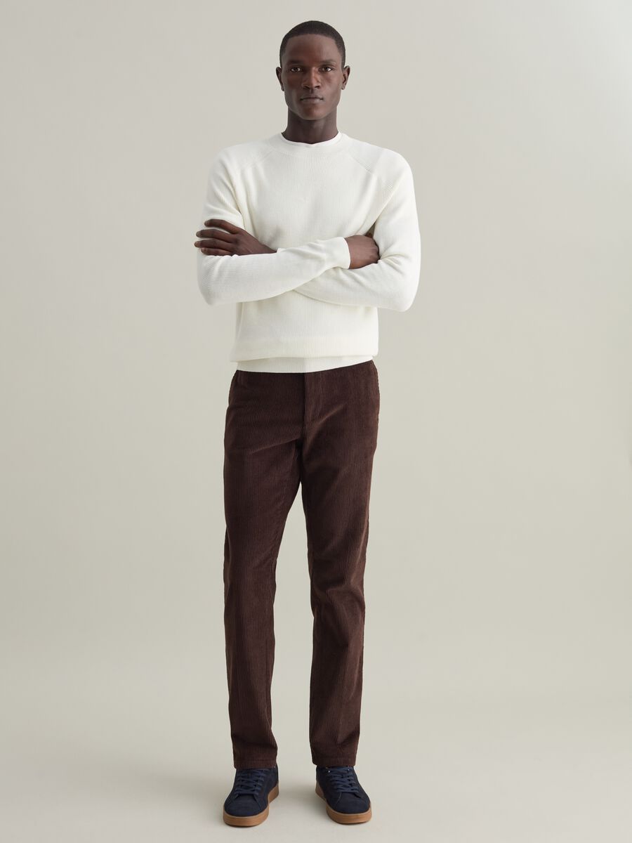 Pantaloni in corduroy stretch Contemporary_0