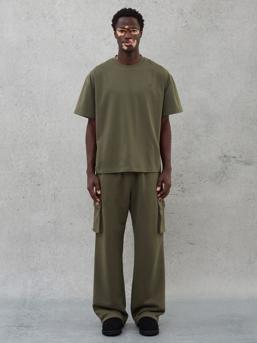 Cargo Sweatpants Military Green_3