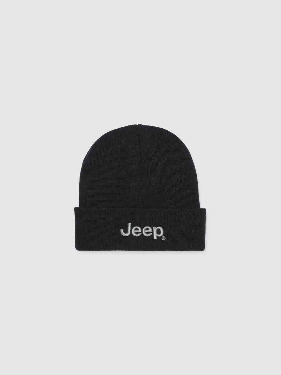 Gorro con borde vuelto y parche Jeep®_0