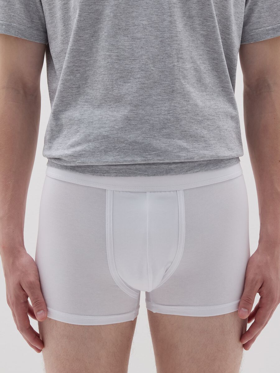 Two-pack boxer shorts in stretch Supima cotton_1