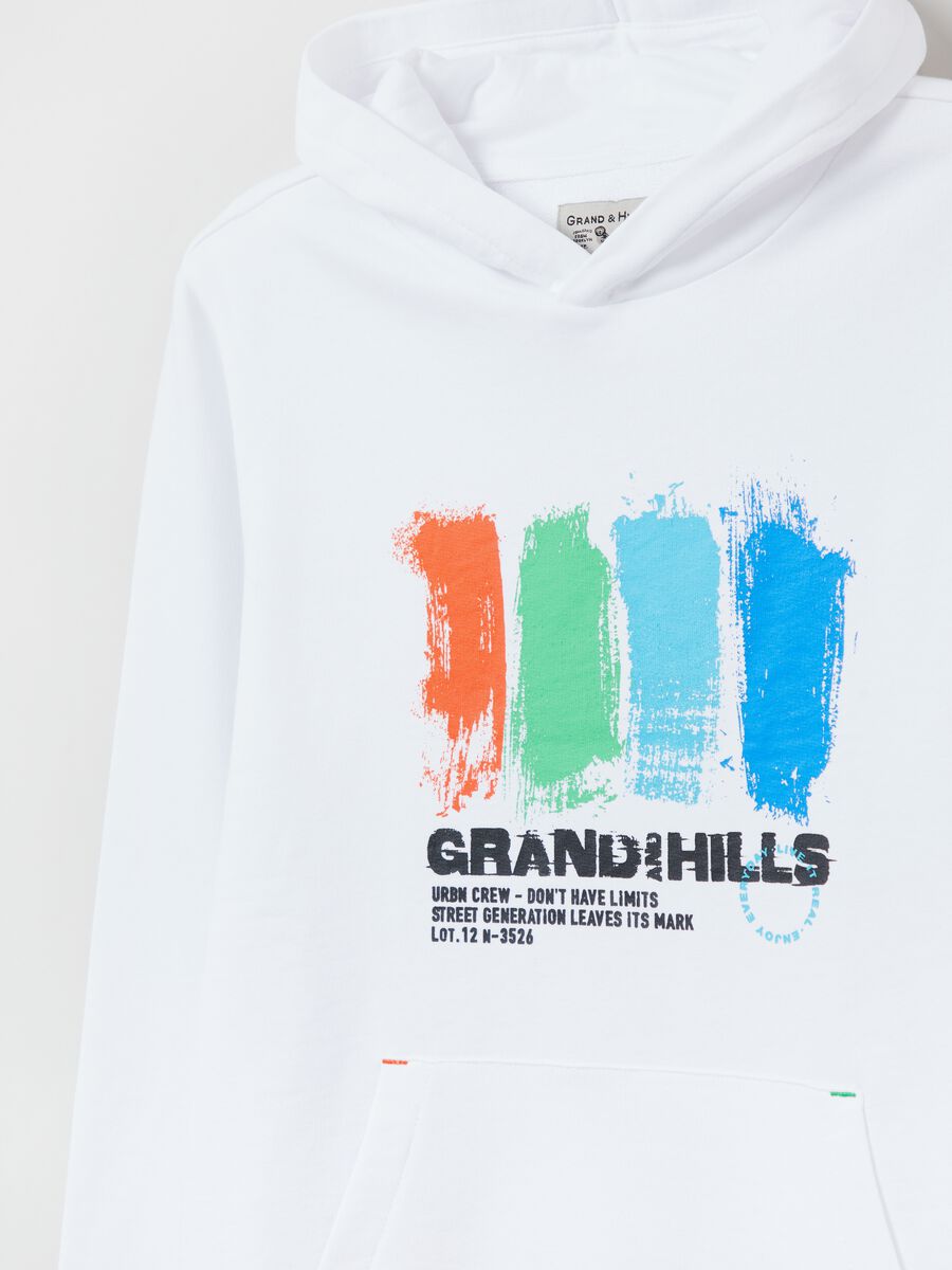 Hoodie with Grand&Hills print_2