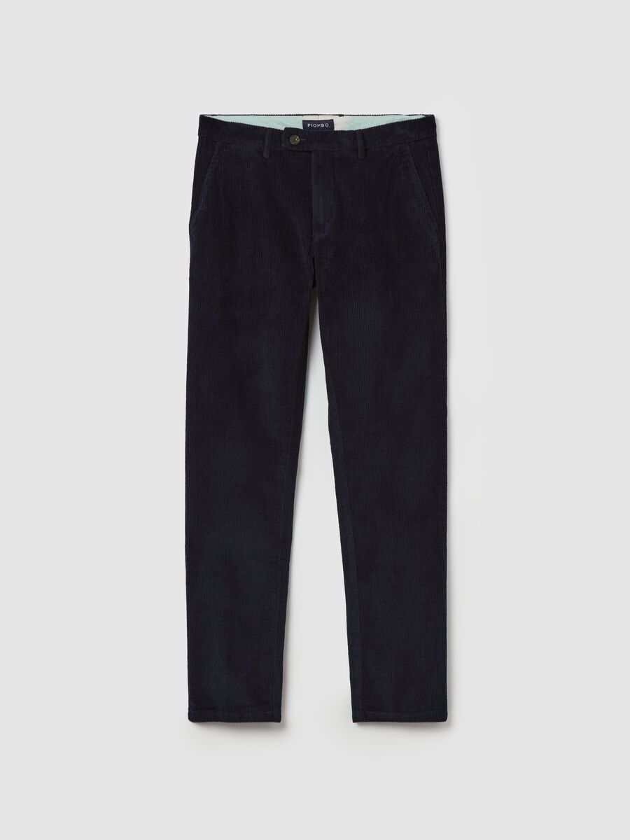 Pantaloni in corduroy stretch Contemporary_4