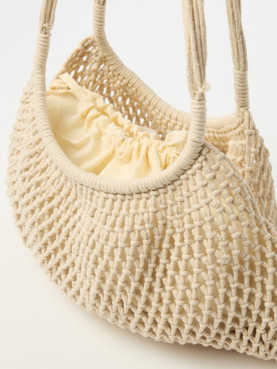 Openwork crochet bag_1
