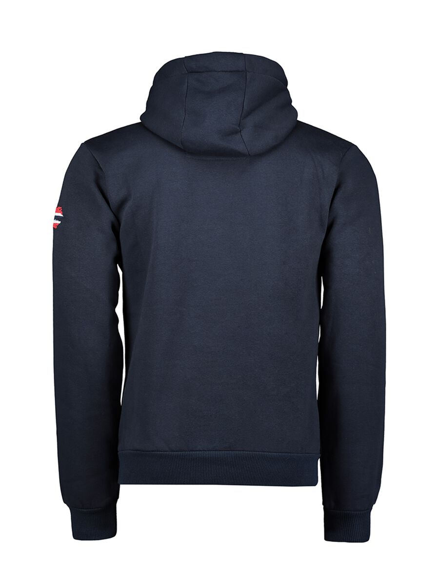 Sweatshirt with hood and Geographical Norway embroidery_1