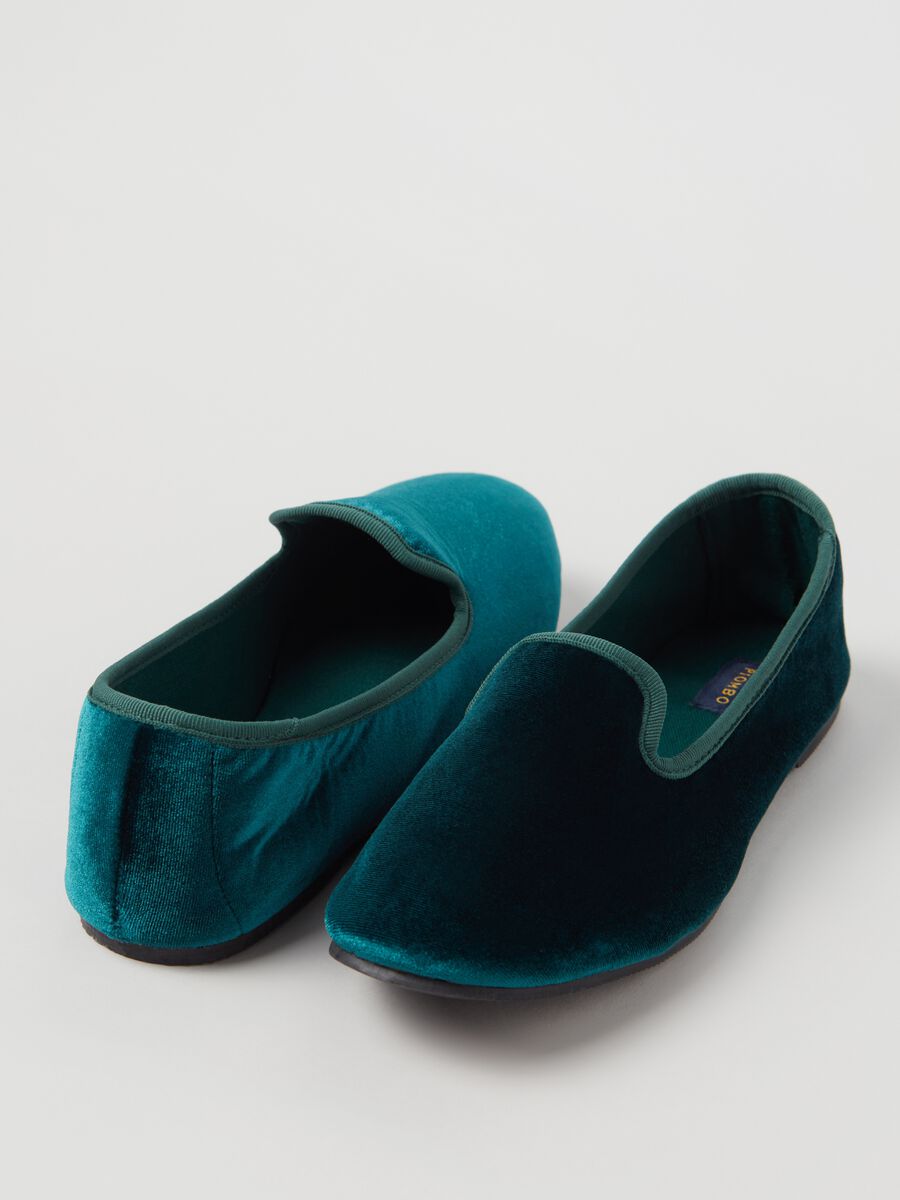 Velvet Friulian slippers_2