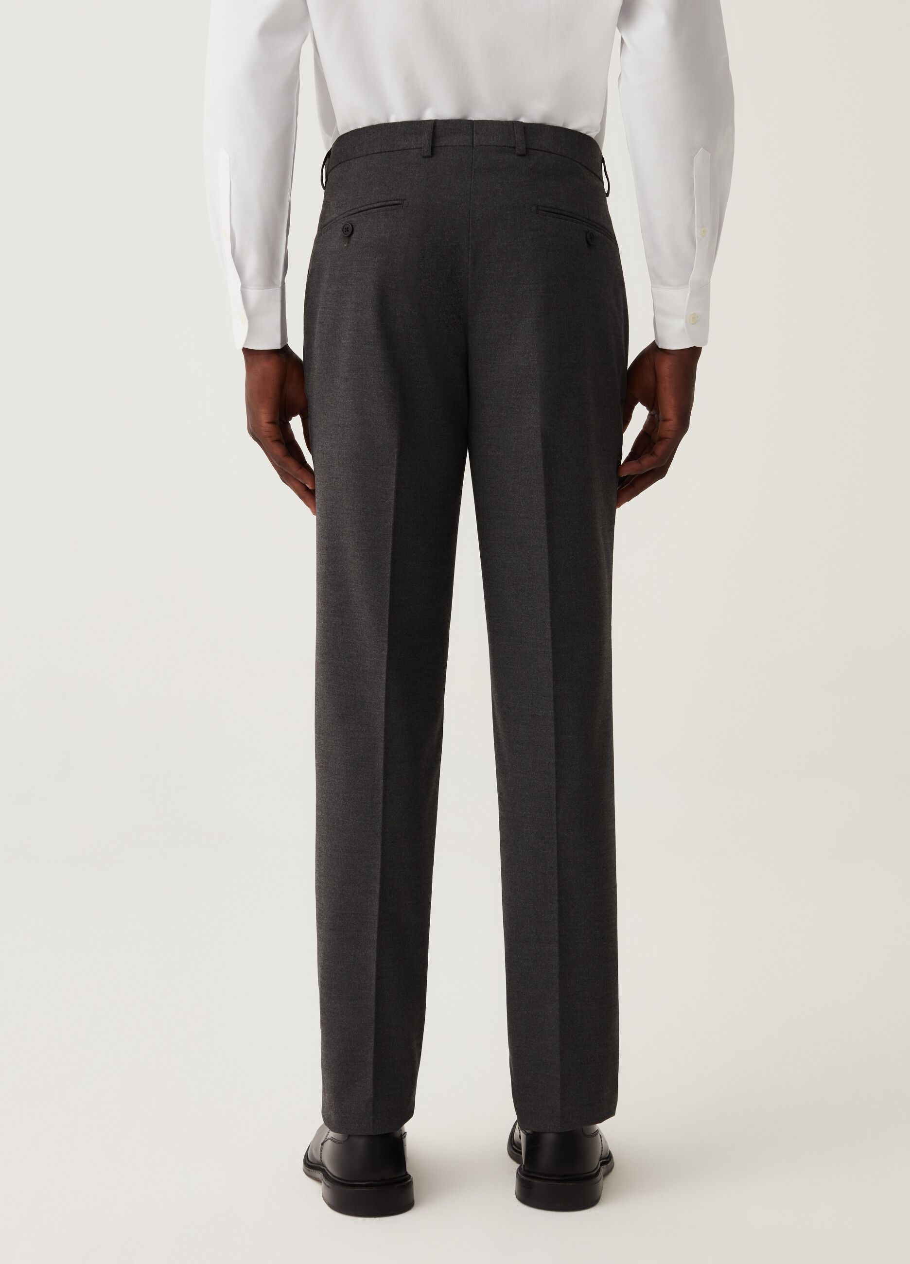 Elegant trousers Color black - SINSAY - 6428Q-99X