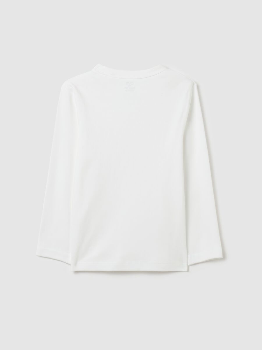 Essential long-sleeved T-shirt in organic cotton_1