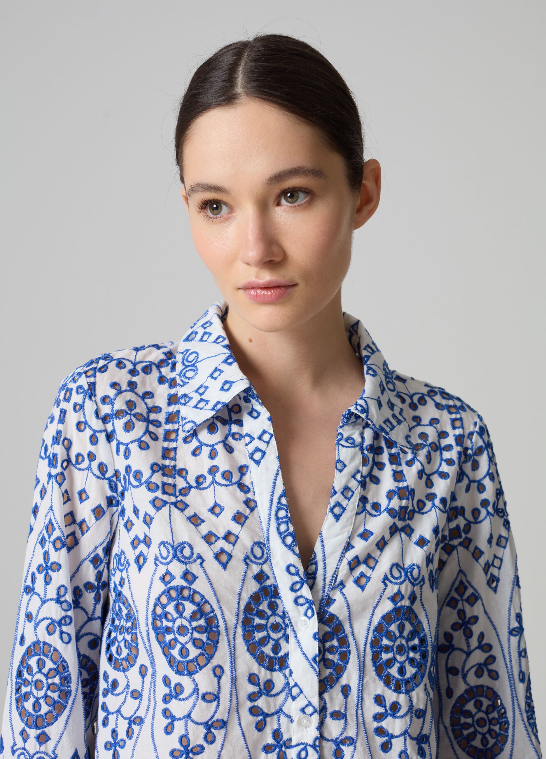 Broderie anglaise shirt