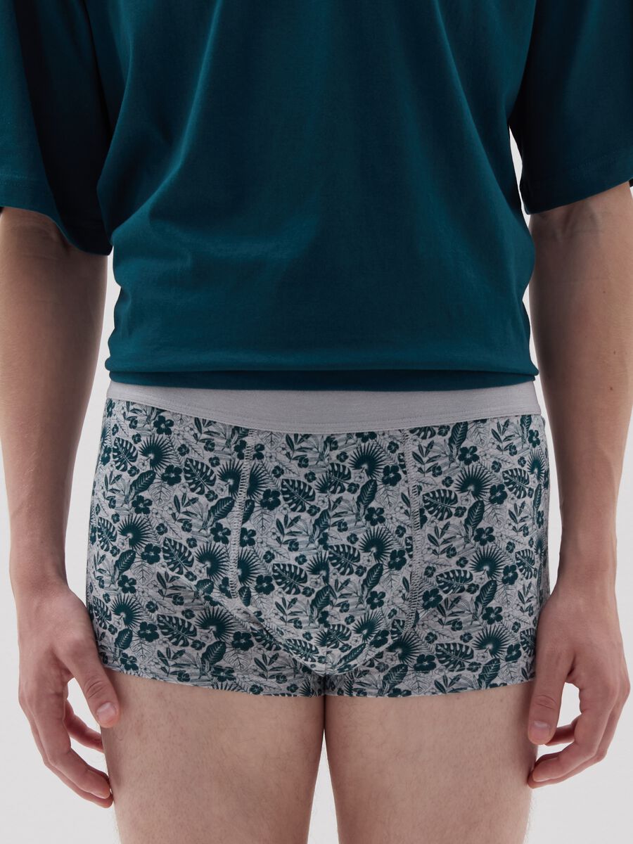 Five-pack organic cotton boxer shorts with print_2