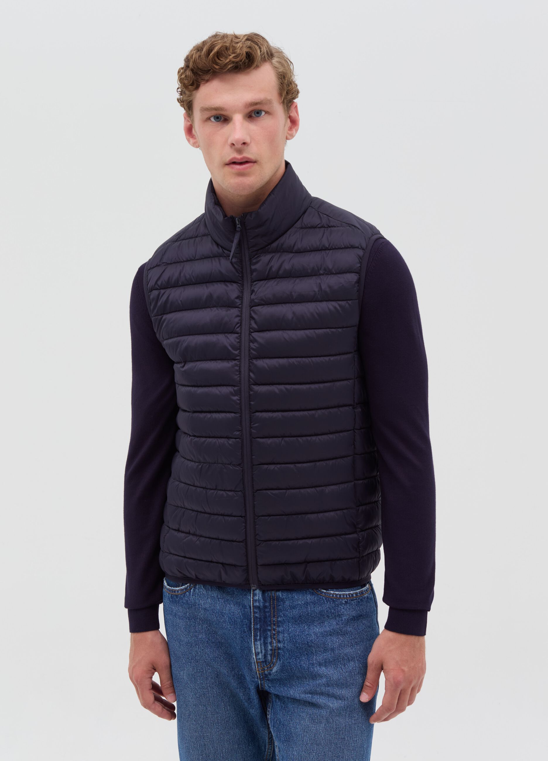 Ultralight full-zip gilet