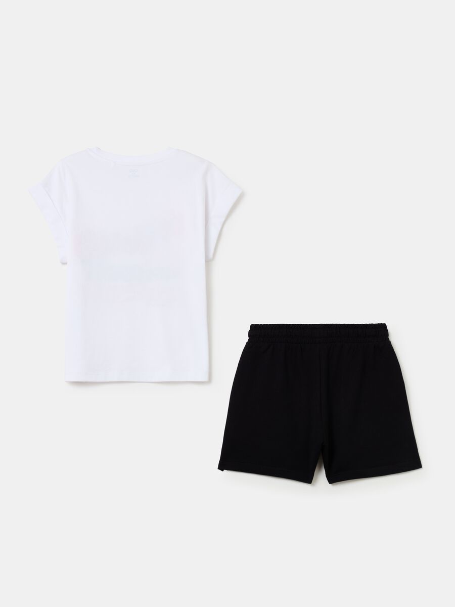 Pack jogging camiseta y shorts con estampado_1