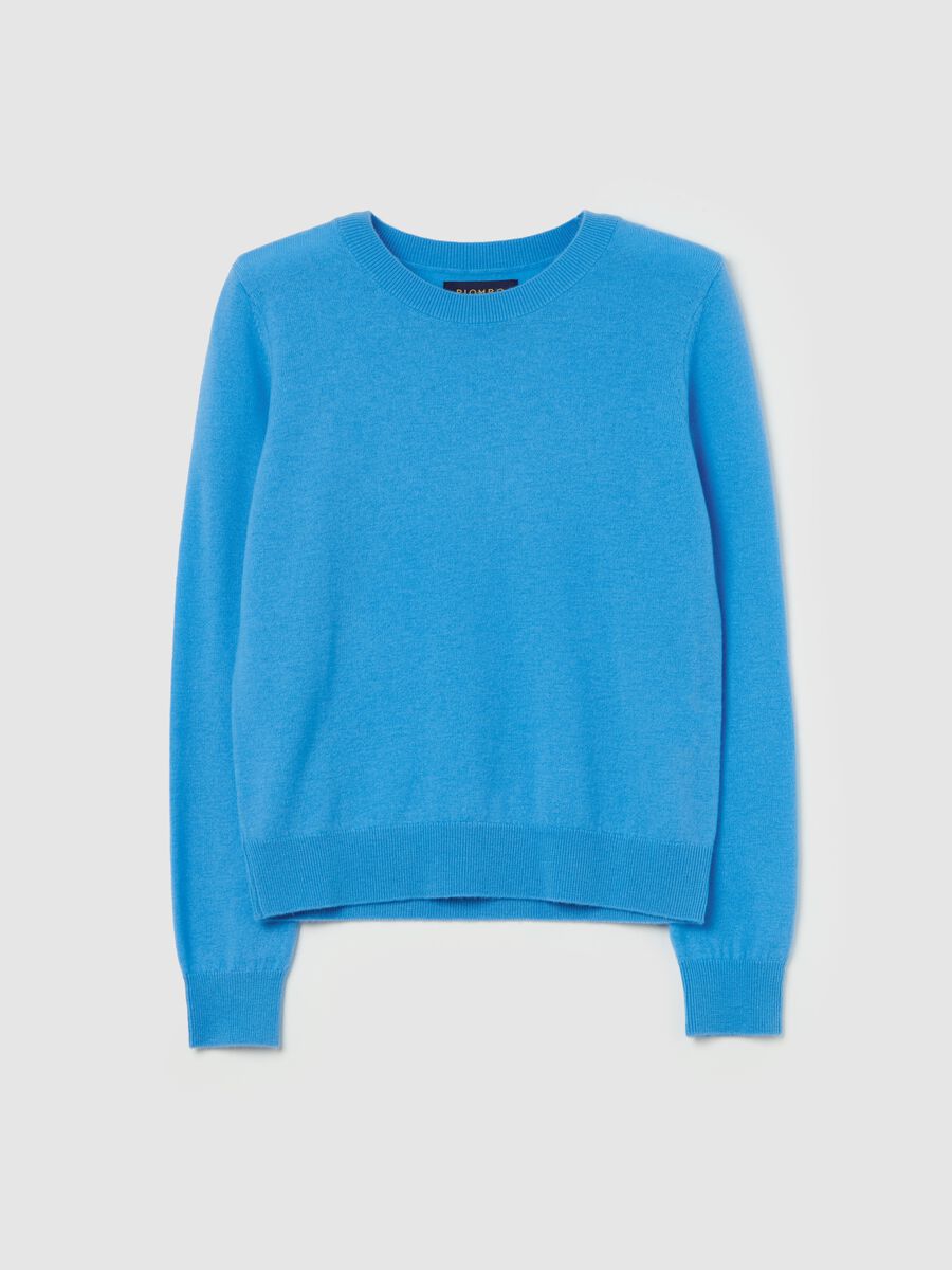 Wool pullover with round neck_4