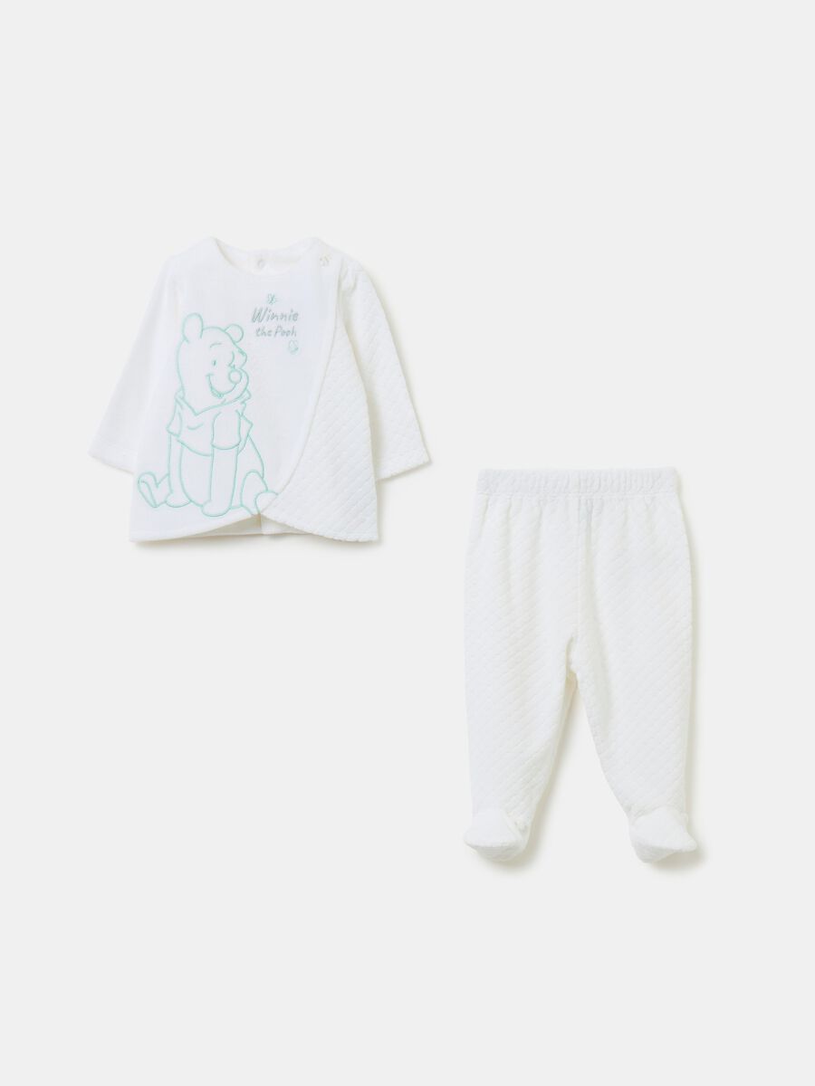 Velour set with Winnie the Pooh embroidery_0