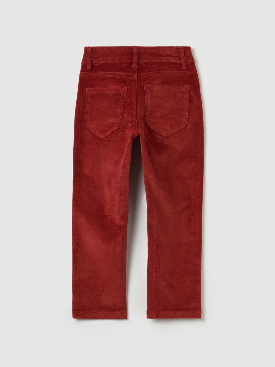 Five-pocket corduroy trousers_1