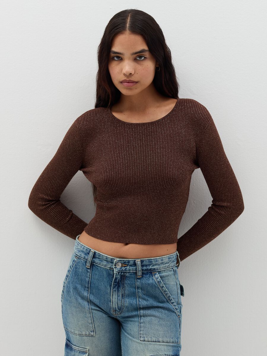 Pullover in lurex_1