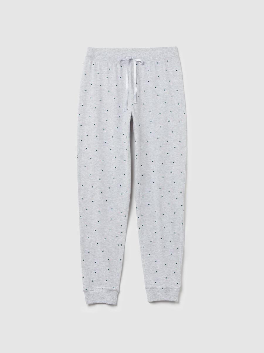 Pyjama trousers with polka dots_4