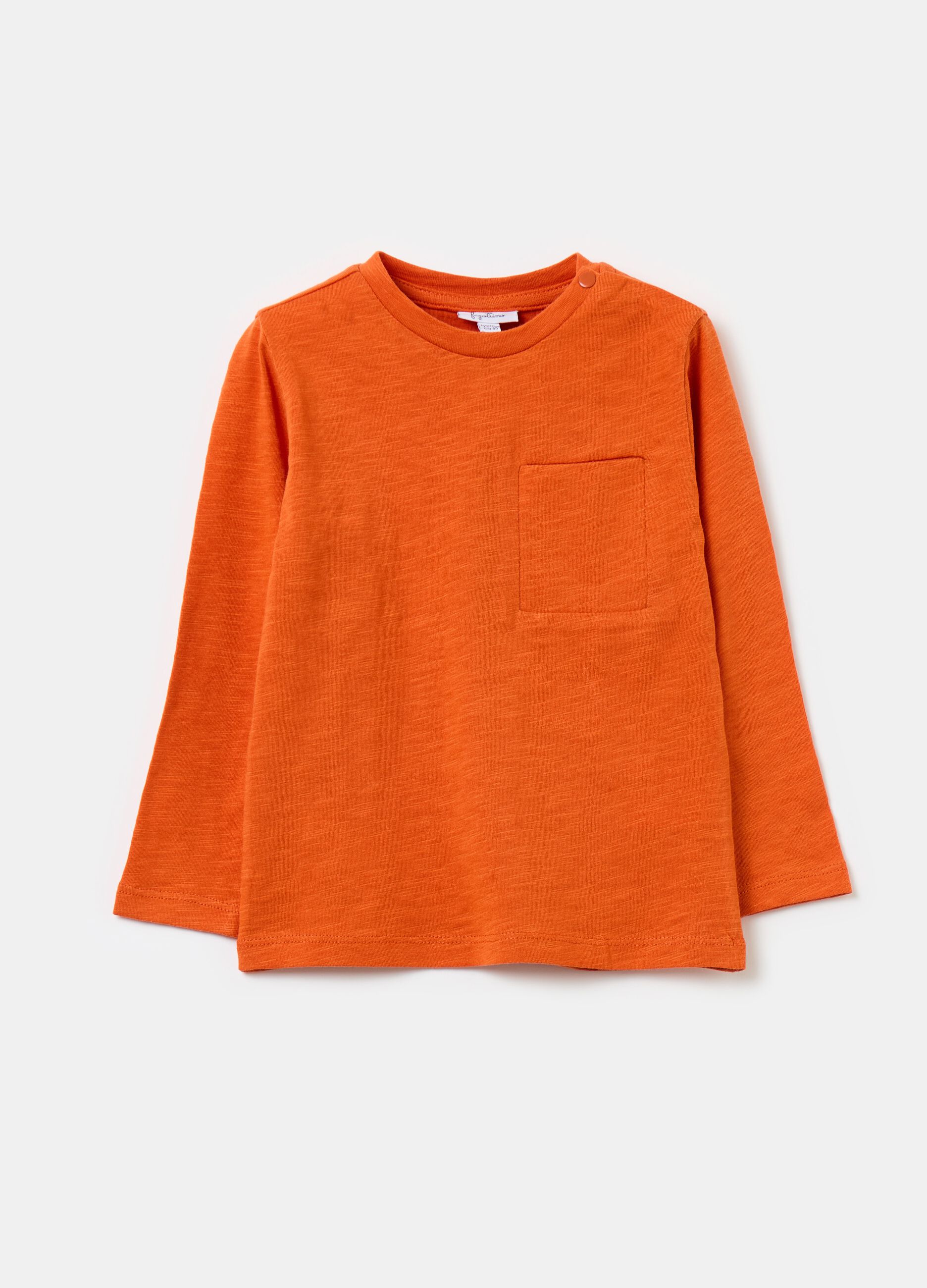 Long-sleeved T-shirt in cotton