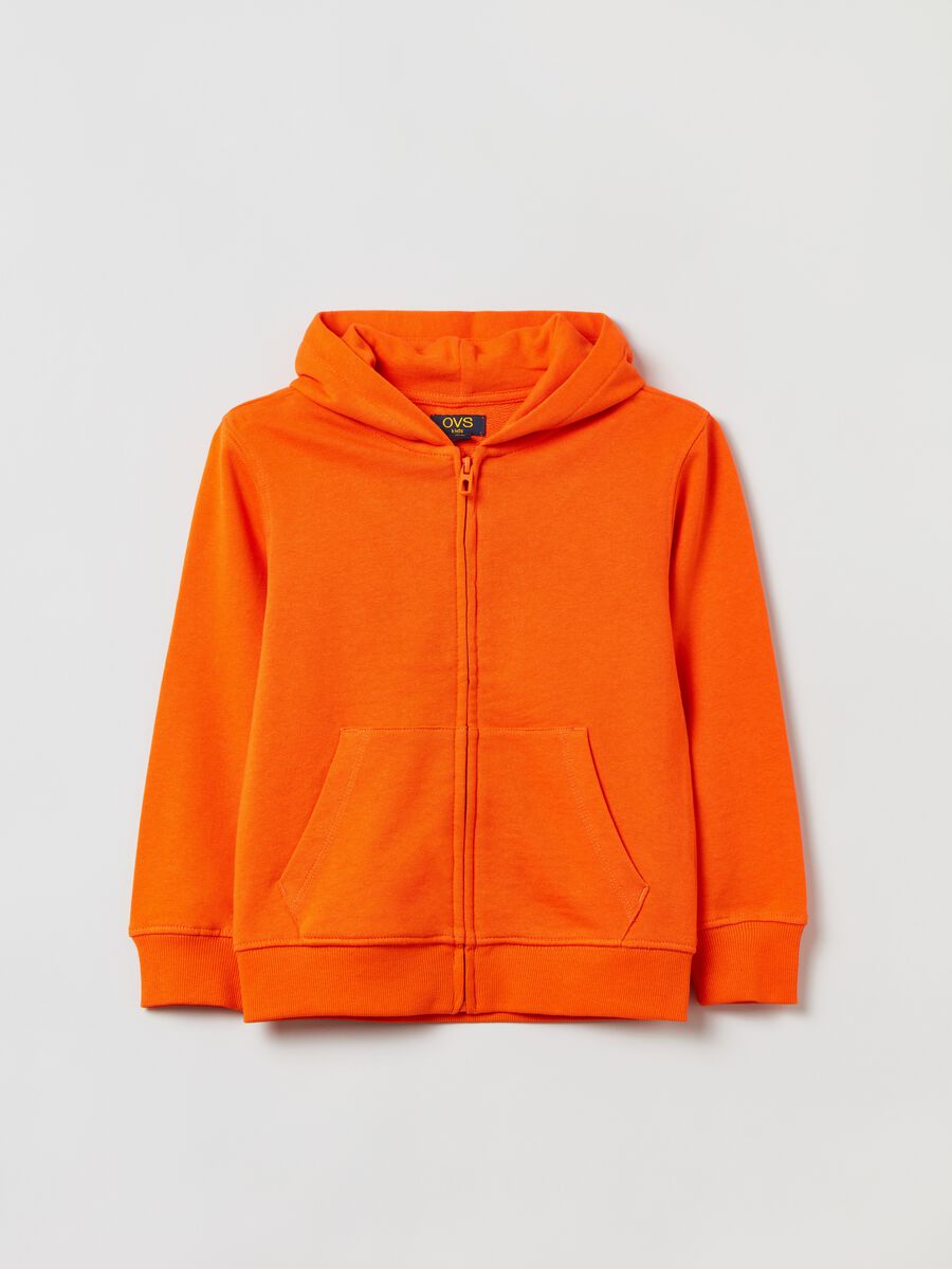 French terry full-zip hoodie_0