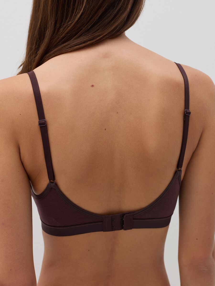 Sport bra in stretch organic cotton_3