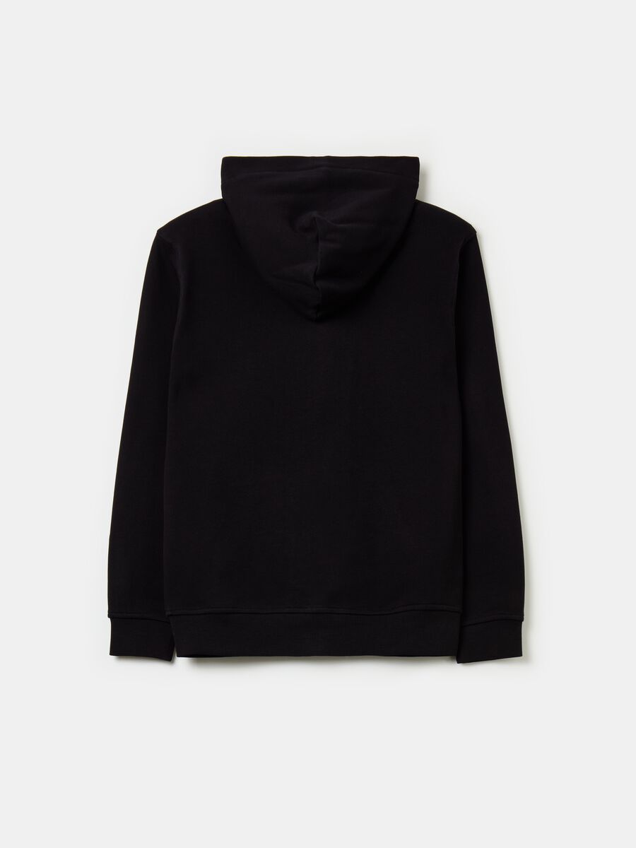 Essential full-zip sweatshirt with hood_4