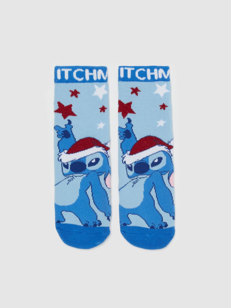 Slipper socks with Stitch design_0