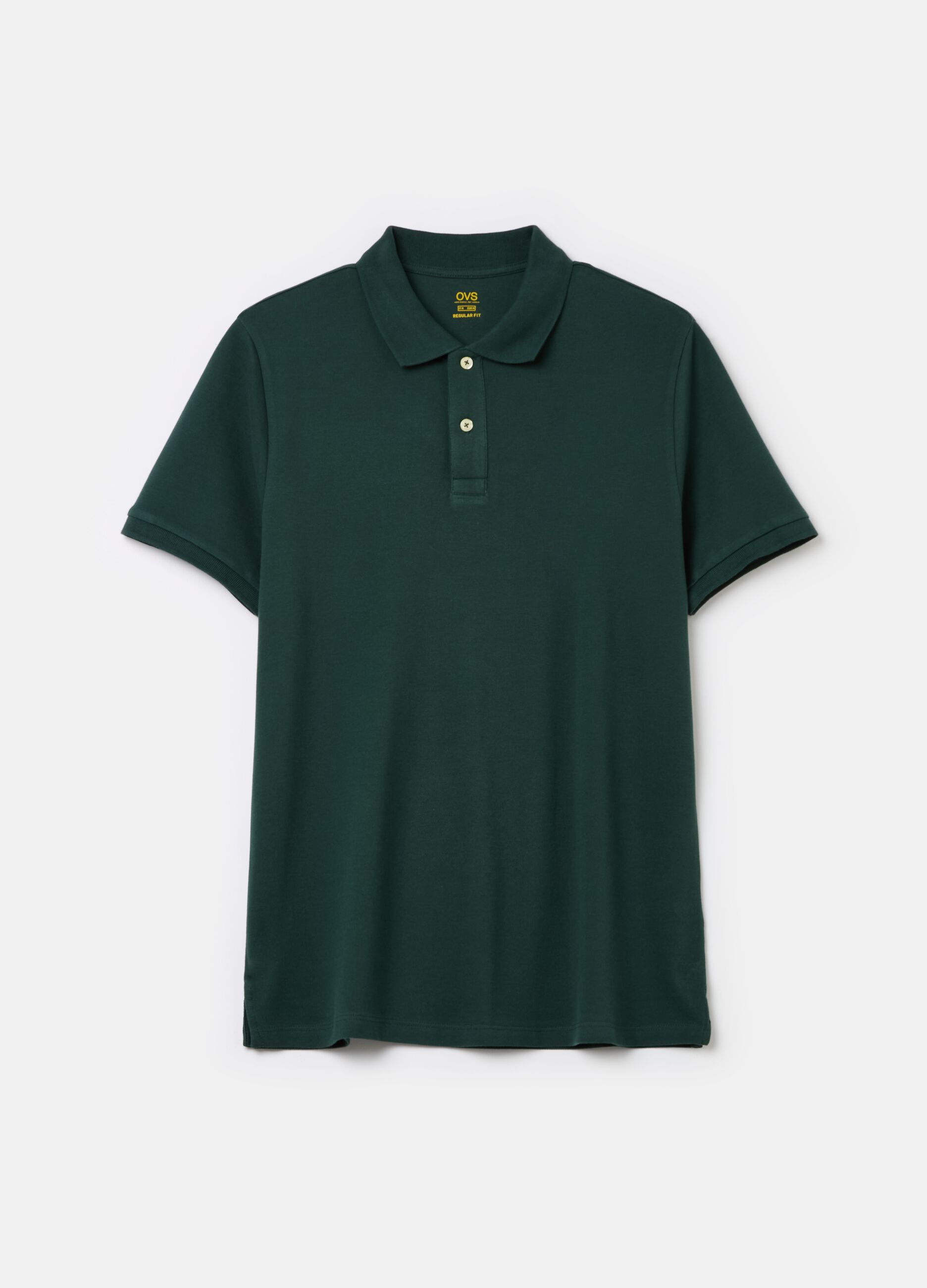 Cotton pique polo shirt