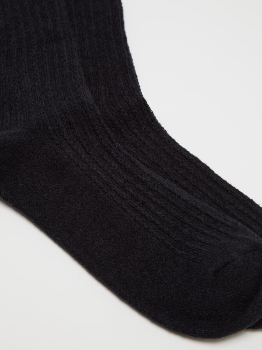 Long knit socks_1