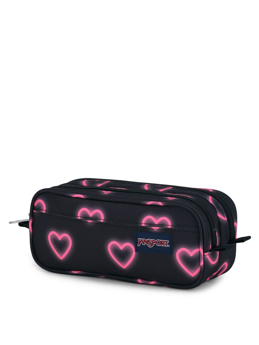 Large Accessory Pouch with hearts pattern_1