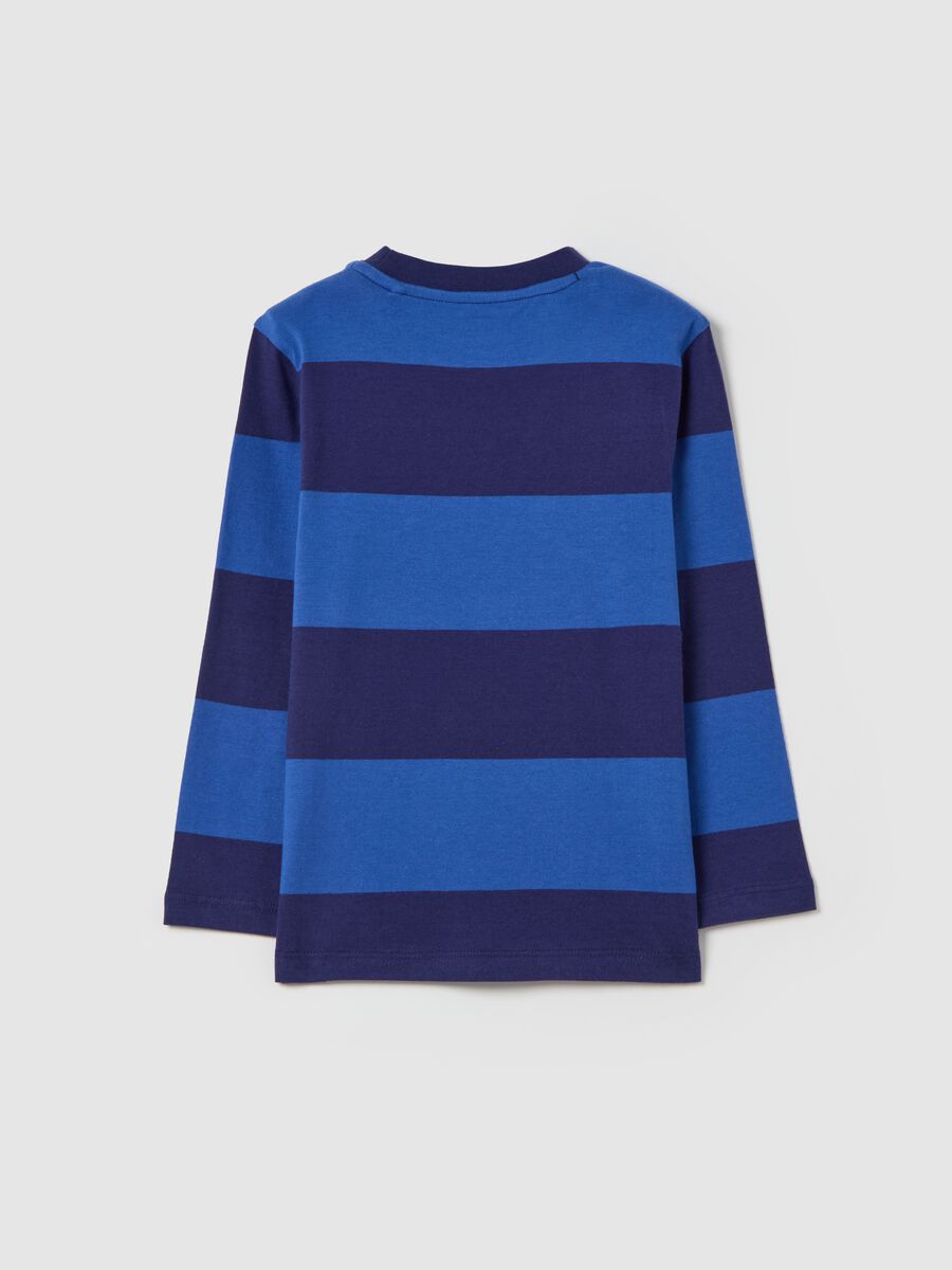 Long-sleeved T-shirt with stripes_1