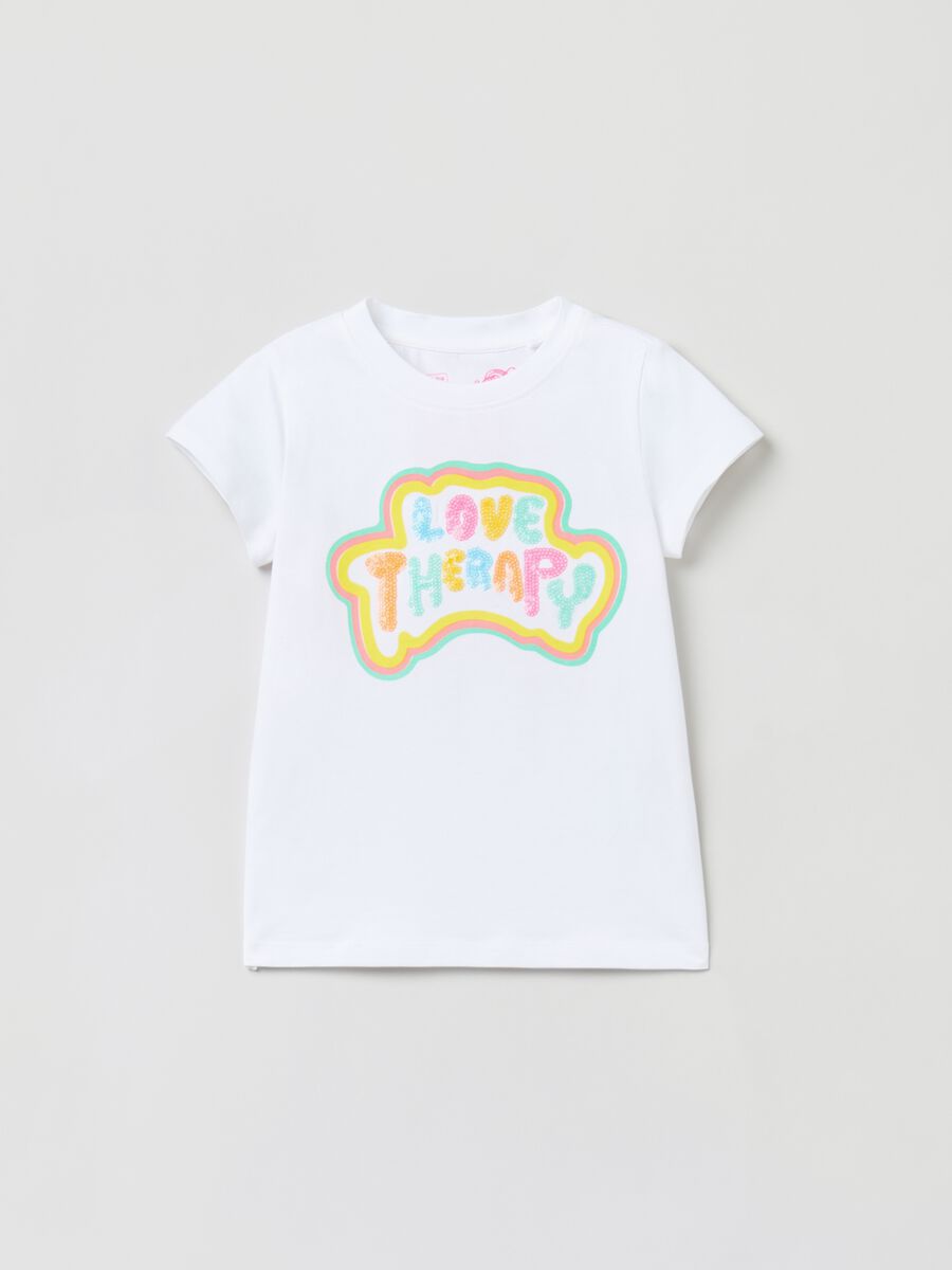 Love Therapy T-shirt with sequins_0