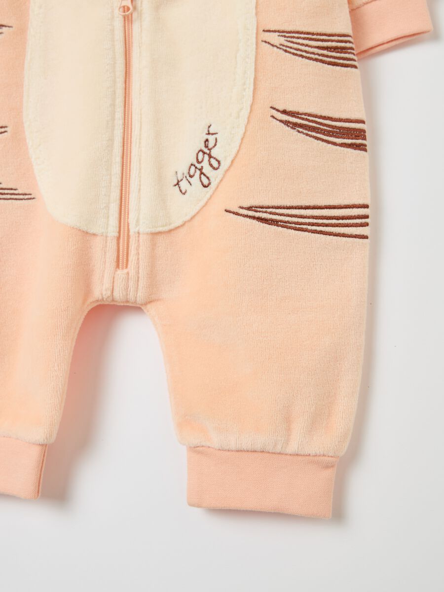 Velour onesie with Tigger embroidery_3