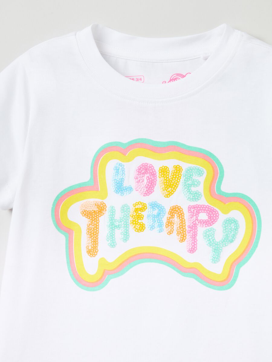 Love Therapy T-shirt with sequins_2