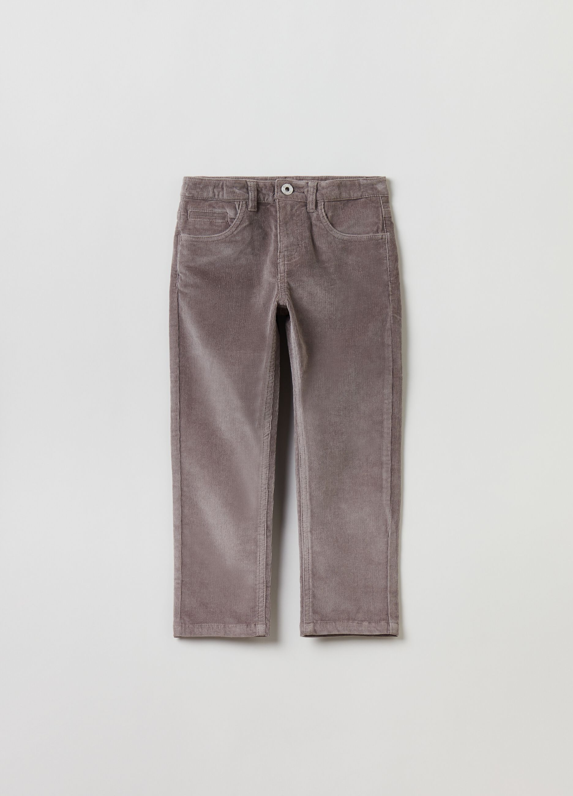 Five-pocket corduroy trousers