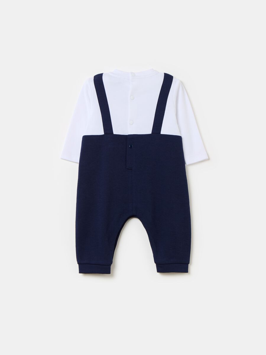 Buy Teal Blue Baby Dungarees And Bodysuit Set (0mths-2yrs) from Next  Luxembourg