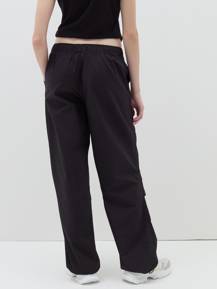 Cotton parachute trousers_2