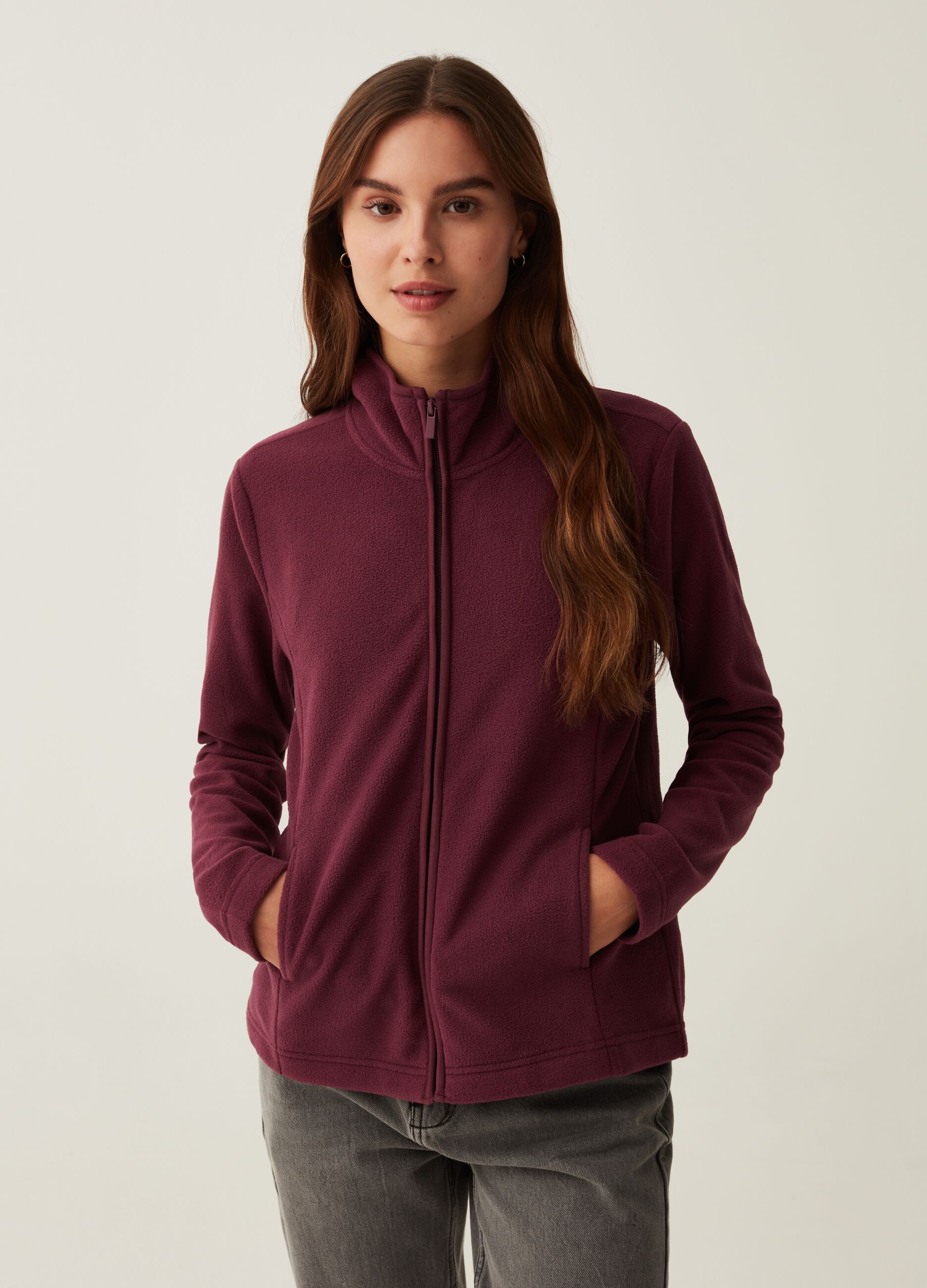 Full-zip fleece