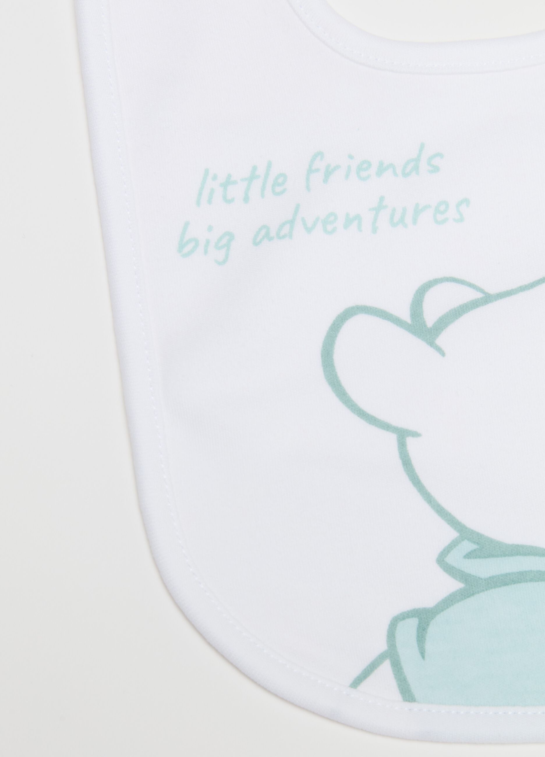 Bib with Winnie the Pooh embroidery