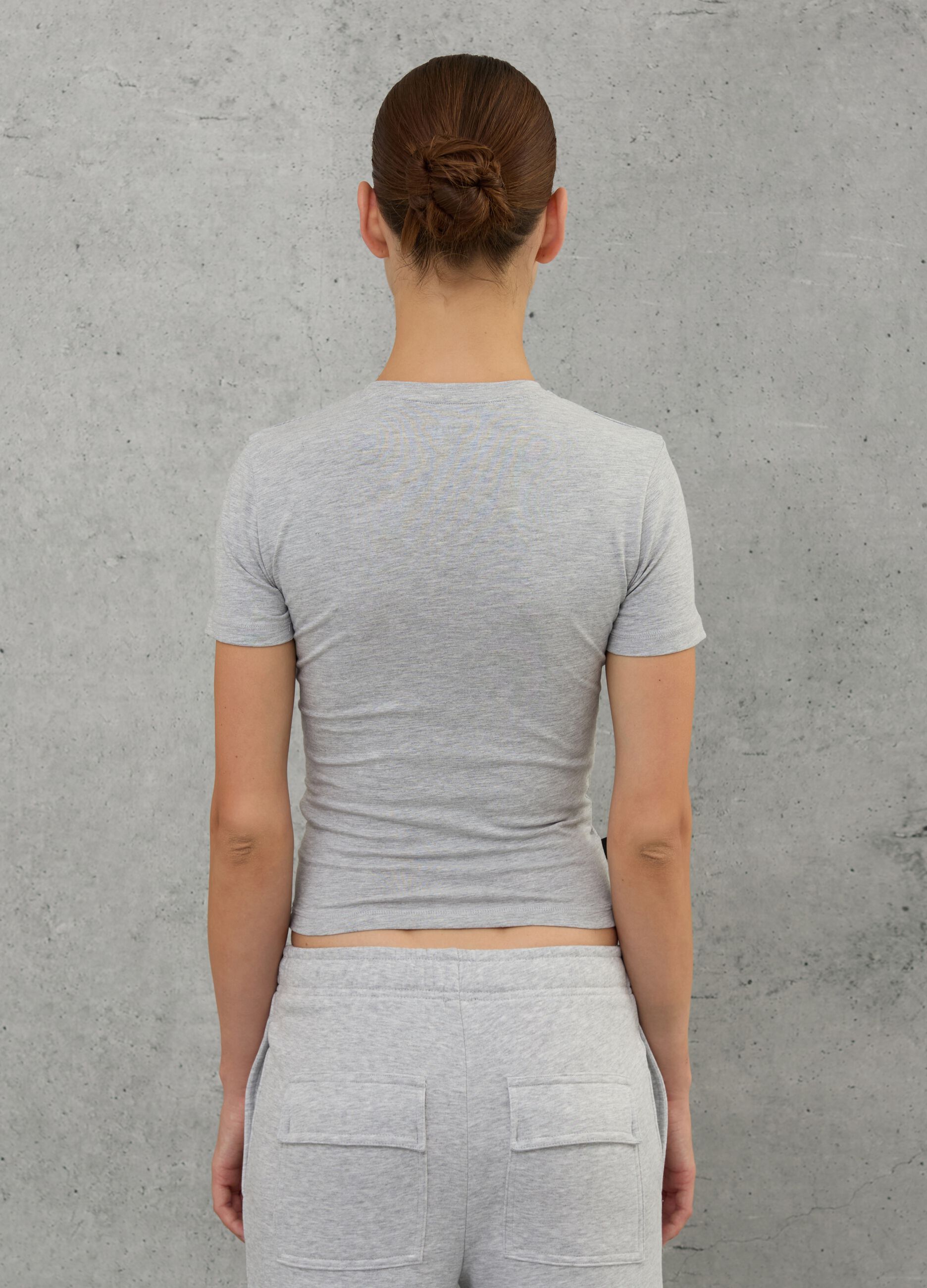 Perfect T-shirt Grey Melange