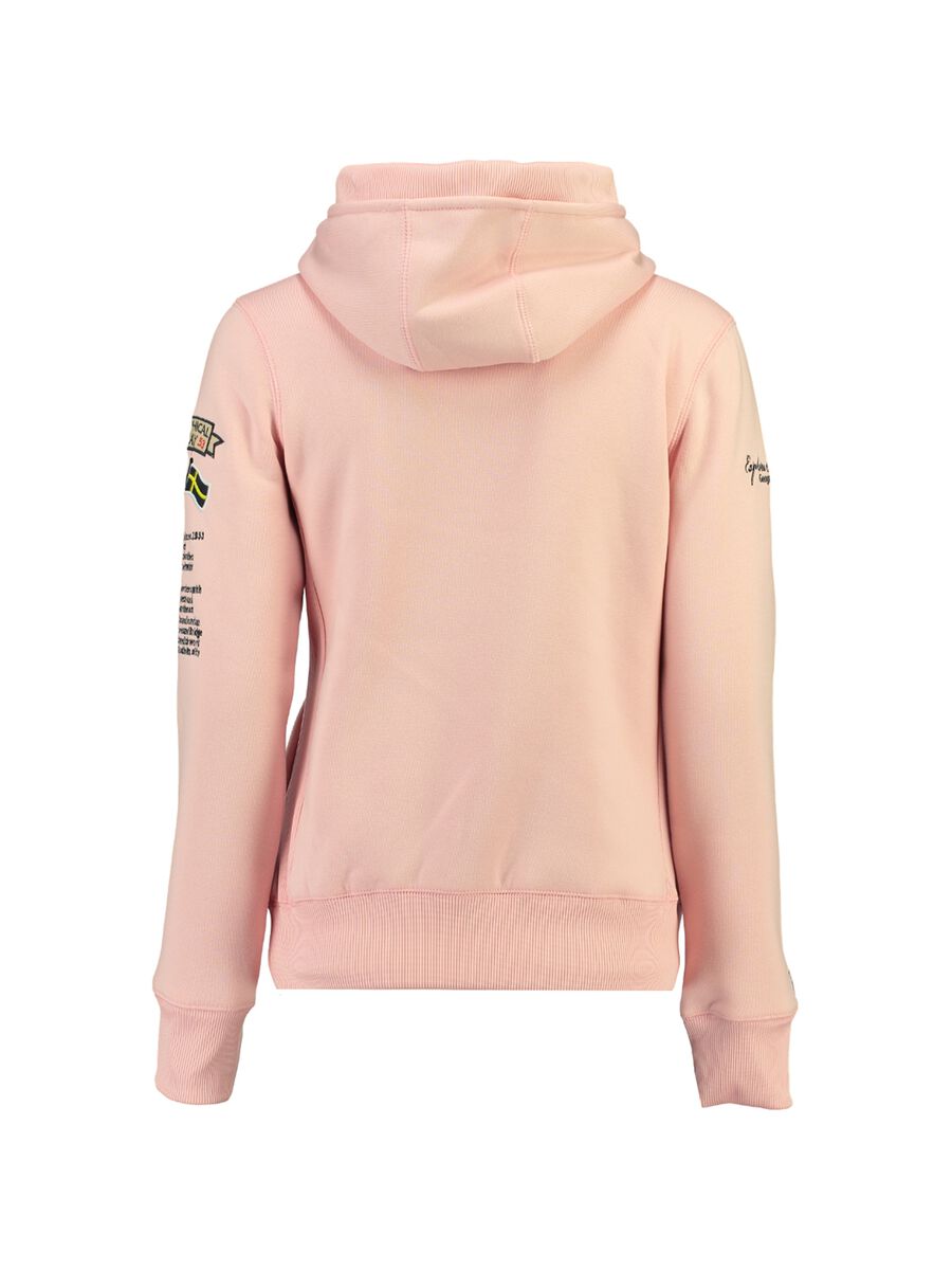 GEOGRAPHICAL NORWAY Geographical Norway GYMCLASS - Sudadera mujer old pink  - Private Sport Shop