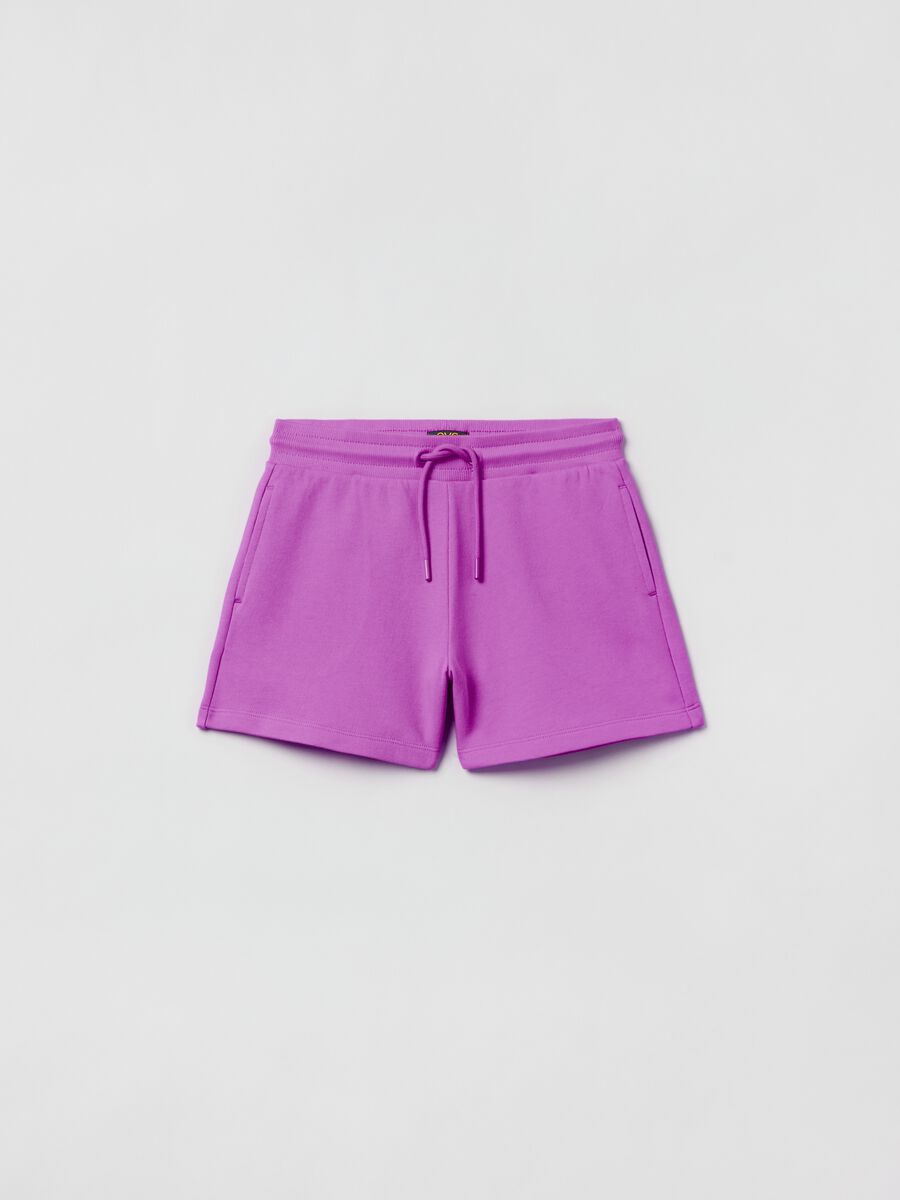 Fitness shorts with drawstring_0