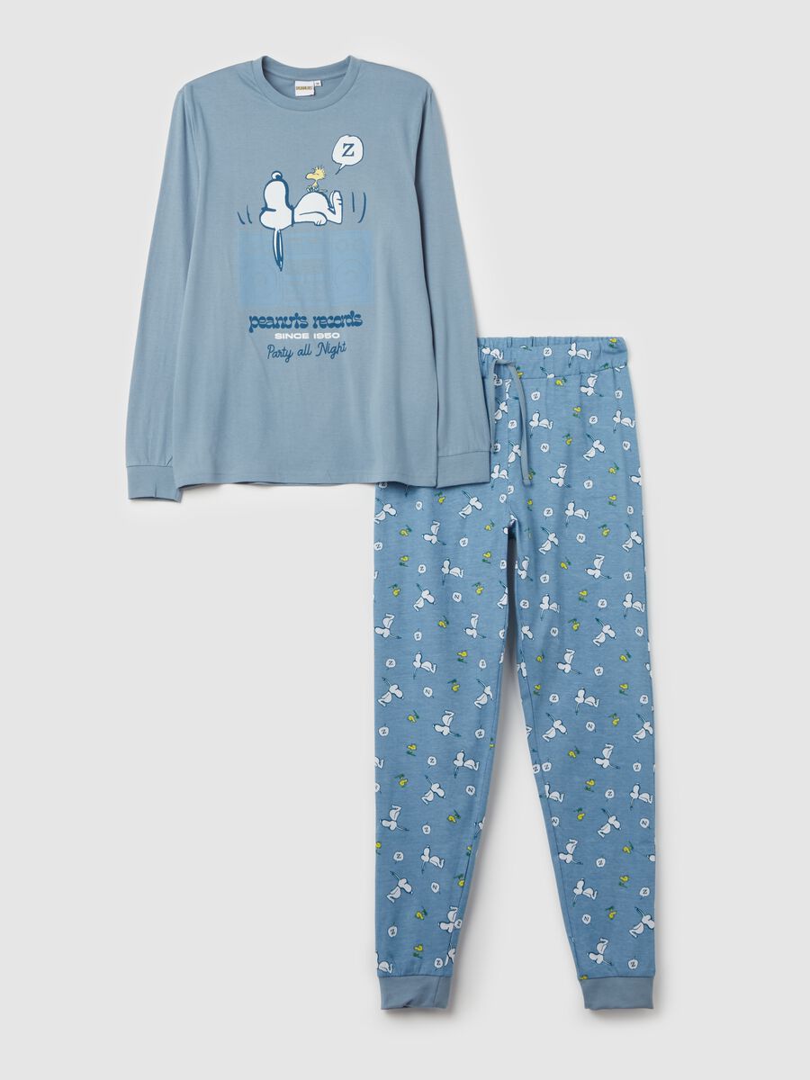 Long pyjamas with Snoopy print_0