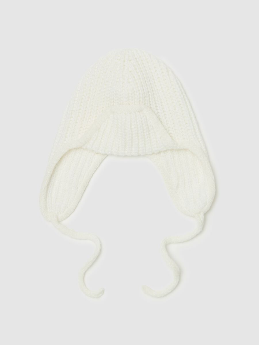 Knit aviator hat_1