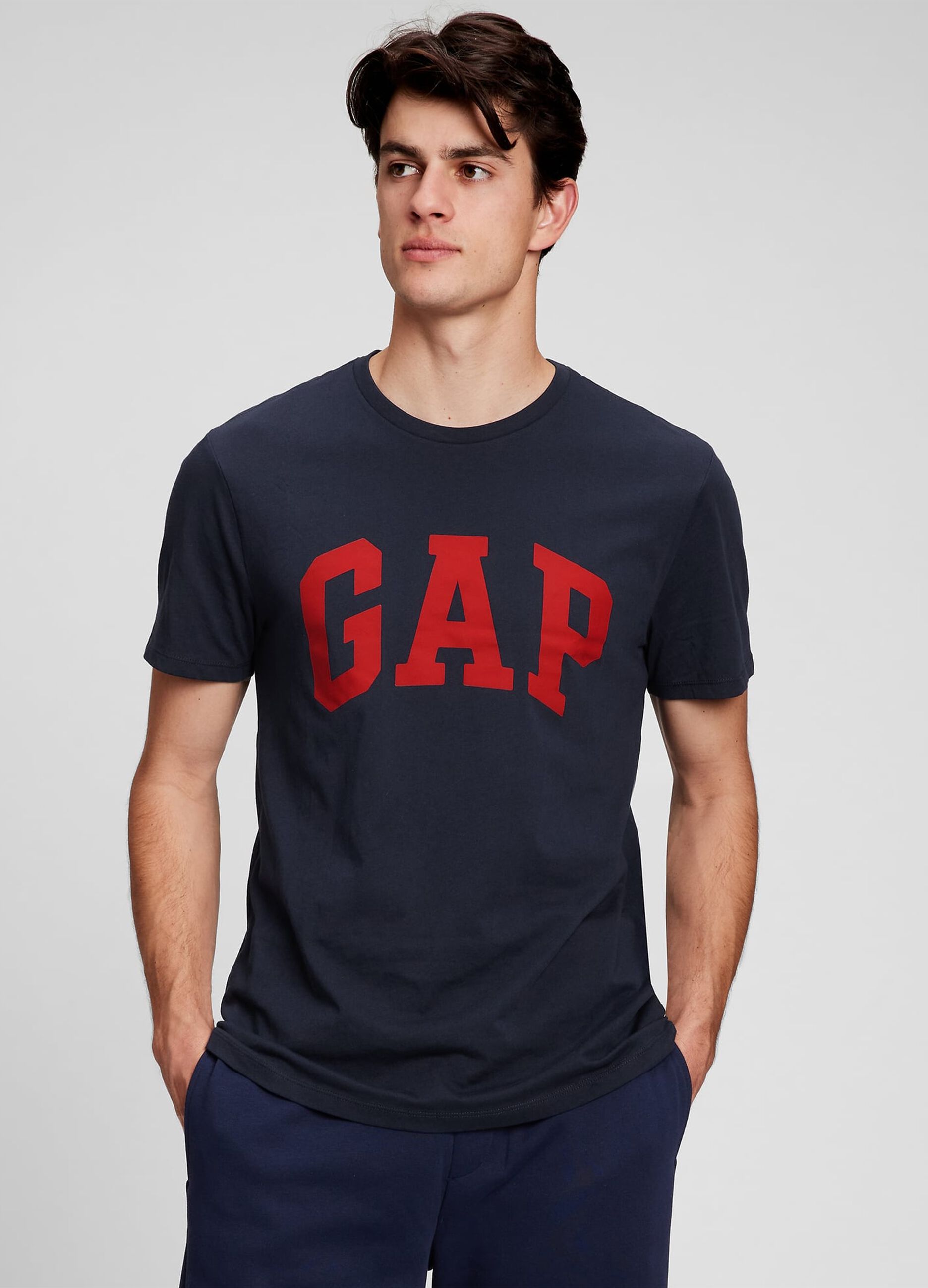 Two-pack T-shirts in cotton with logo