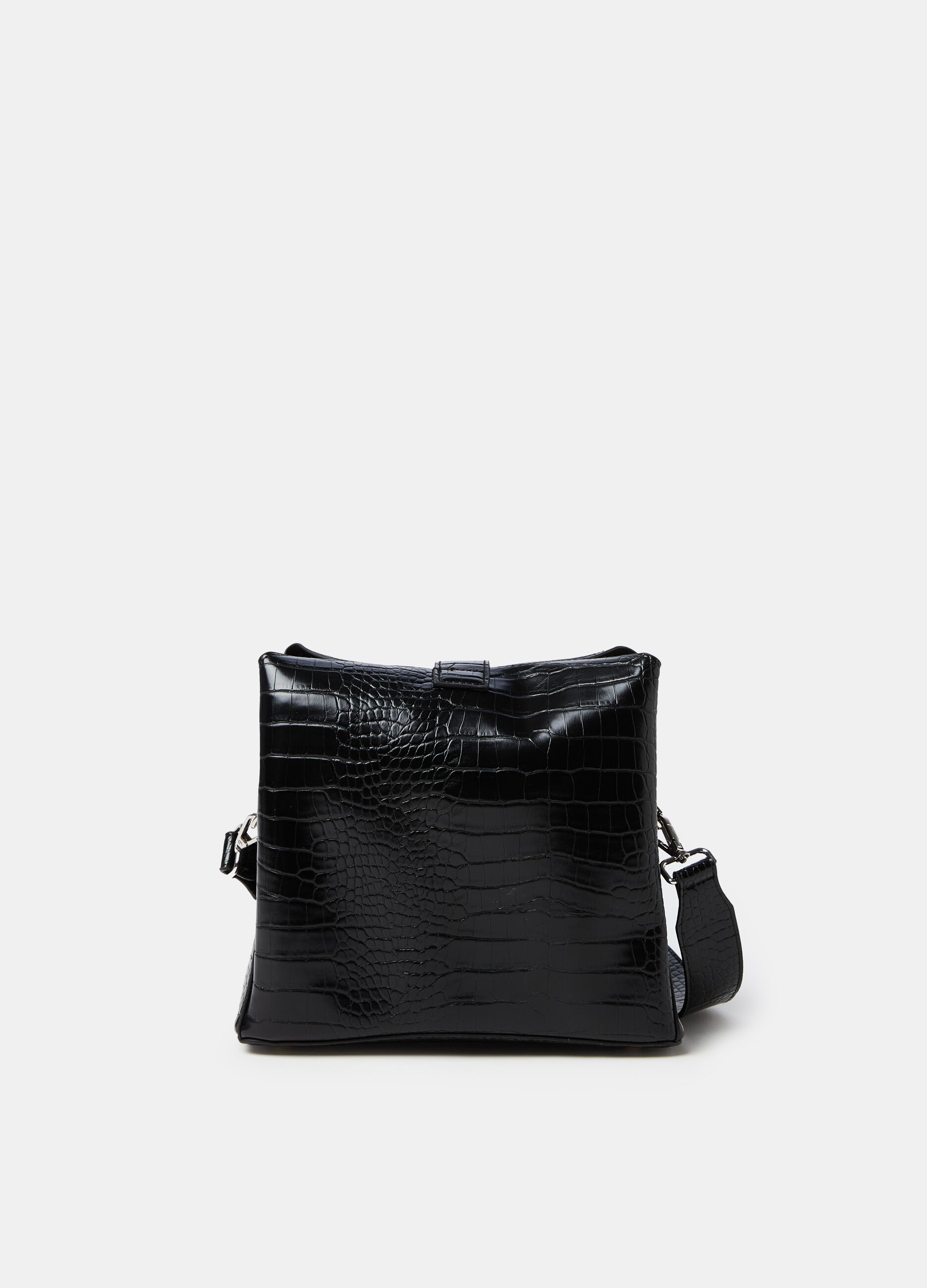 Animal-effect bucket bag